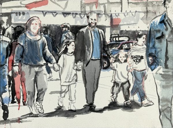 [Untitled] A Family Crossing